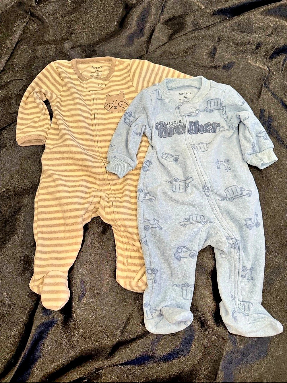 TWO ITEMS Carter's Baby Footie Pajamas